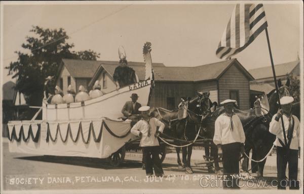 Society Dania July 4, '10 2nd Prize Petaluma California