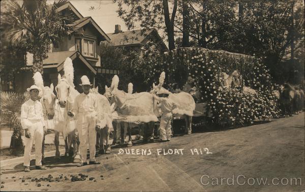 Queens Float 1912 Santa Rosa California