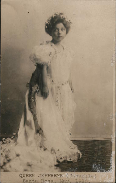 Queen Jeffreys (Juvenile), 1910 Santa Rosa California