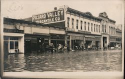 Street Flooding 1911 Postcard