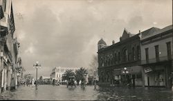 Flooded Street Postcard