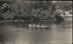 In a Rowboat, El Pajaro Springs Postcard