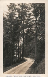 Highway Santa Cruz Postcard