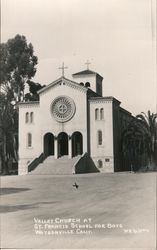 Valley Church at St. Francis School for Boys Postcard