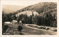 Mountainside Farm, Cars, Unity Postcard