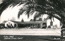 City Hall Santa Cruz, CA Postcard Postcard Postcard