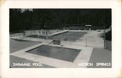 Swimming Pool Postcard