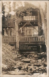 Exterior of World Famous Dining Room, Brookdale Lodge. Postcard