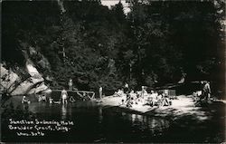 Junction Swimming Hole Boulder Creek, CA Postcard Postcard Postcard