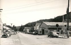 Boulder Creek Main Street California Postcard Postcard Postcard