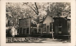 Old Buildings - Big Tree Park Postcard