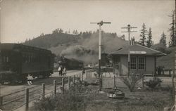 Felton Depot California Postcard Postcard Postcard