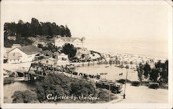 Bridge, Trolley: Capitola By the Sea Postcard