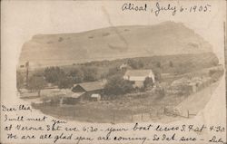 Farm Scene, Alisal Postcard