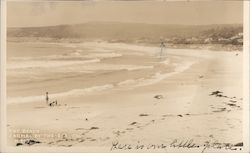 The Beach Postcard