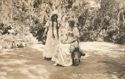 Scene from Runnymede, Forest Theatre Postcard