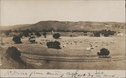 20th Infantry Camp, "10 Miles from Monterey" Postcard