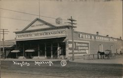 Ford & Sanborn Co. General Merchandise Postcard