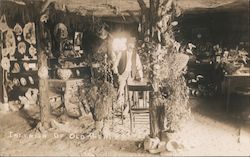 Interior of Old Theatre Postcard