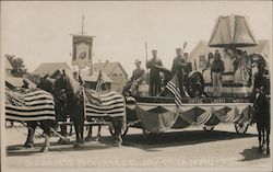 Knights Of Columbus Float Petaluma, CA Postcard Postcard Postcard