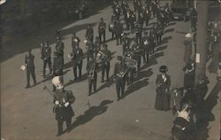 Marching Band Postcard
