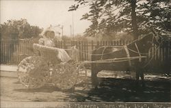 Irene Harris, Natural Flowers, Carinval, 1910, May. Postcard