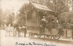 Japanese Float 1912 Postcard