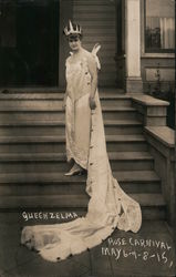Queen Zelma, Rose Carnival, May 6-7-8-15 Postcard