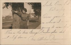 Miss Albertine Newman Postcard