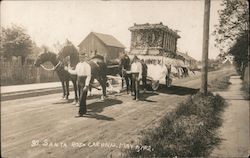 Santa Rosa Carnival, May 4, 1912 California Postcard Postcard Postcard