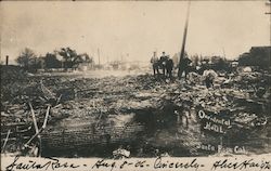 Ruins of Occidental Hotel, Aug. 8 1906 Postcard