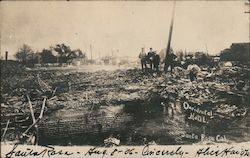 Ruins of Occidental Hotel, Aug. 8 1906 Santa Rosa, CA Postcard Postcard Postcard