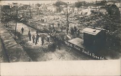 Wreck Train Postcard