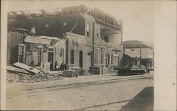 Earthquake Damaged Buildings, 1906 Postcard