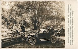 Studebaker-Flanders "20" Classic Car Petrified Forest Calistoga, CA Postcard Postcard Postcard