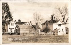 Home of Luther Burbank Postcard