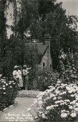 In Burbank Garden Postcard