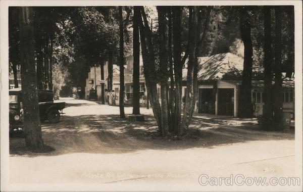 Street Scene Monte Rio California
