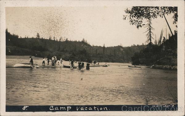 Camp Vacation Monte Rio California Wm. Mc Clearie