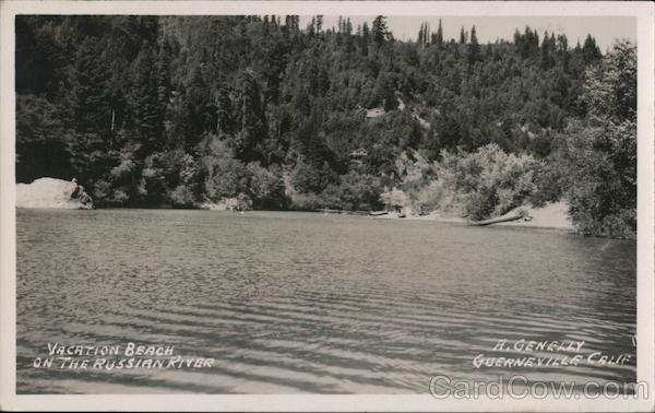 Vacation Beach on the Russian River Guerneville California