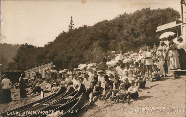 Sandy Beach Monte Rio California Lowry Photo