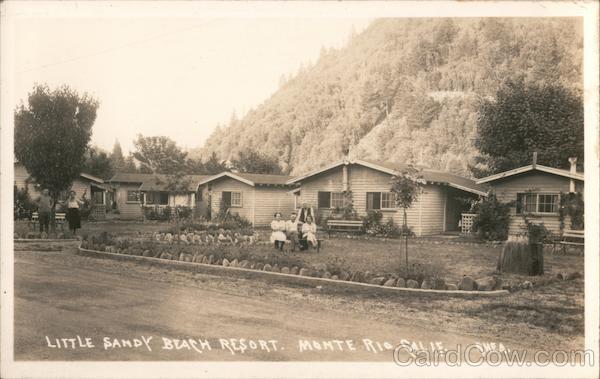 Little Sandy Beach Resort Monte Rio California Rhea