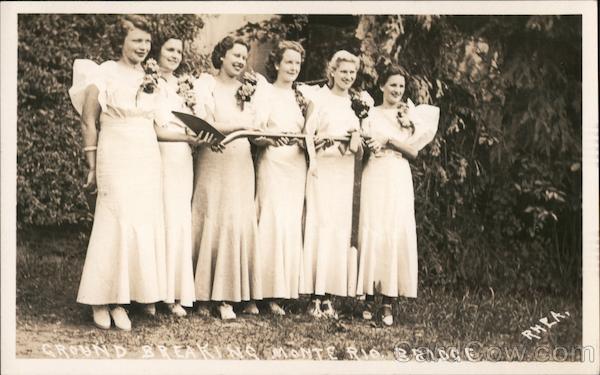 Ground Breaking Monte Rio Bridge California Rhea