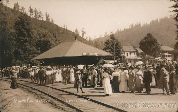 Monte Rio Station California Lowry Photo