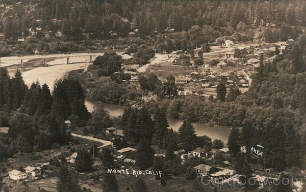 Birds Eye View Monte Rio California Rhea