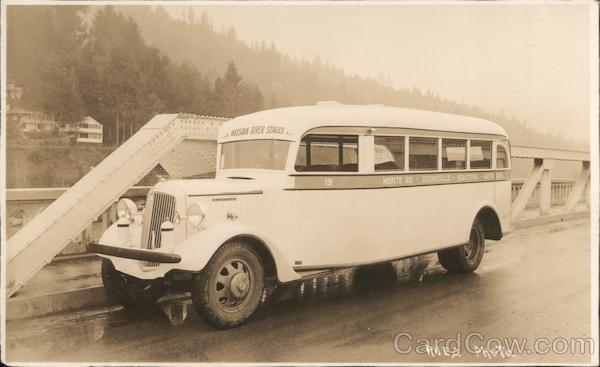 Russian River Stage Bus Monte Rio California Rhea Foto