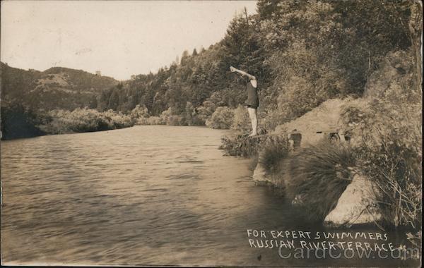 For Expert Swimmers - Russian River Terrace Monte Rio California