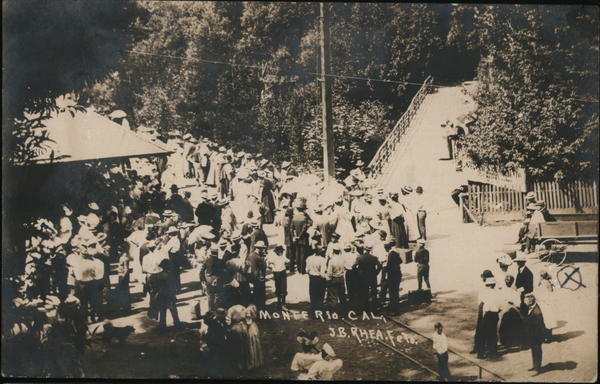 Parade Down Mainstreet Monte Rio California J.B. Rhea