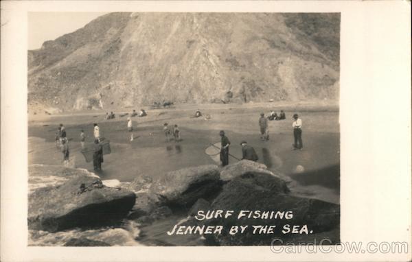 Surf Fishing - Jenner By the Sea California
