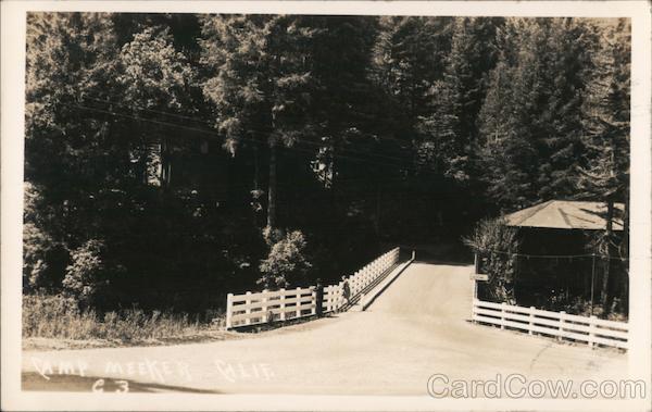 Rural Scene Camp Meeker California